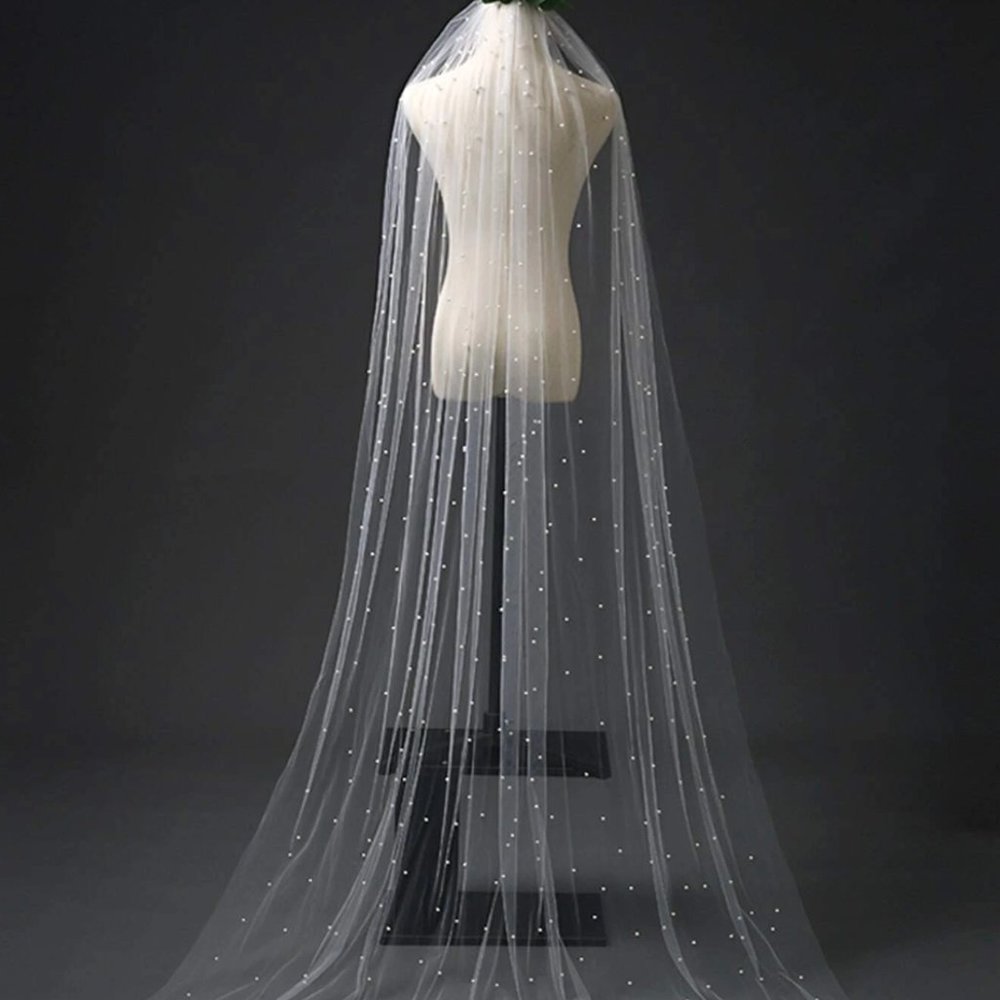 Long Pearl Veil